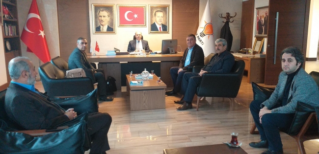 DİYARBAKIR AK PARTİ İL BAŞKANI SN. SÜLEYMAN SERDAR BUDAK ZİYARET EDİLDİ (19.02.2020)