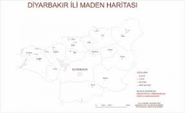 Diyarbakır Maden Haritası